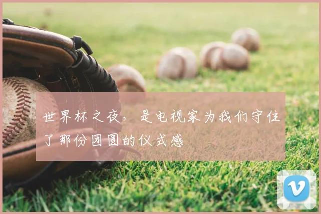 世界杯之夜，是电视家为我们守住了那份团圆的仪式感